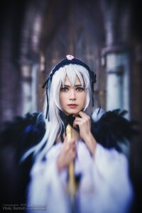 Rating: Safe Score: 0 Tags: 1girl blue_eyes blurry blurry_background blurry_foreground closed_mouth depth_of_field lips long_hair long_sleeves looking_at_viewer photo solo suigintou User: admin