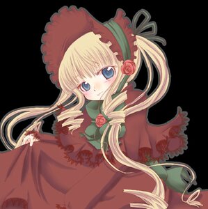 Rating: Safe Score: 0 Tags: 1girl blonde_hair blue_eyes blush bonnet bow bowtie dress drill_hair flower green_bow image long_hair long_sleeves looking_at_viewer pink_flower pink_rose red_dress red_flower red_rose rose shinku sidelocks simple_background smile solo twin_drills twintails User: admin