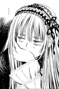 Rating: Safe Score: 0 Tags: ... 1girl frills greyscale hairband image lolita_hairband long_hair monochrome solo suigintou upper_body User: admin