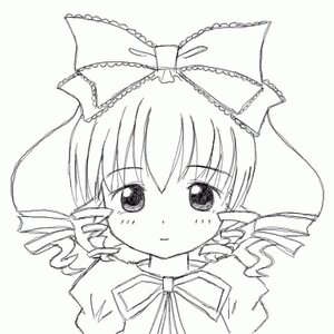 Rating: Safe Score: 0 Tags: 1girl bangs blush bow closed_mouth drill_hair eyebrows_visible_through_hair frills greyscale hat hinaichigo image looking_at_viewer monochrome ribbon simple_background solo upper_body white_background User: admin