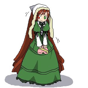 Rating: Safe Score: 0 Tags: 1girl blush brown_hair dress full_body green_dress green_eyes heterochromia image long_hair long_sleeves red_eyes solo standing suiseiseki very_long_hair white_background User: admin