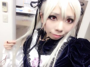 Rating: Safe Score: 0 Tags: 1girl 3d black_ribbon closed_mouth hair_ribbon lace lips looking_at_viewer photo portrait red_eyes ribbon solo suigintou upper_body white_hair User: admin