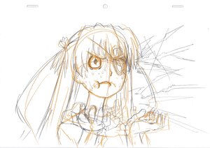 Rating: Explicit Score: 0 Tags: 1girl barasuishou image long_hair monochrome sketch solo speed_lines twintails User: admin