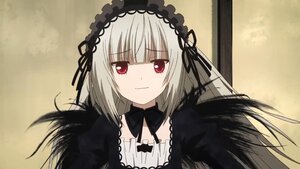 Rating: Safe Score: 0 Tags: 1girl auto_tagged black_ribbon black_wings closed_mouth detached_collar dress hairband image long_hair long_sleeves looking_at_viewer red_eyes ribbon silver_hair smile solo suigintou wings User: admin