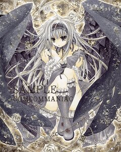Rating: Safe Score: 0 Tags: 1girl angel black_wings dress flower frills gothic_lolita hairband image joints lolita_fashion long_hair looking_at_viewer rose silver_hair solo suigintou traditional_media very_long_hair wings User: admin