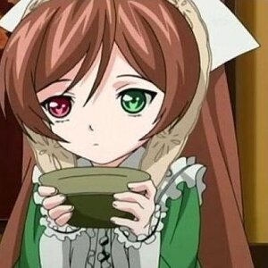 Rating: Safe Score: 0 Tags: 1girl bangs brown_hair dress frills green_dress green_eyes holding image long_sleeves looking_at_viewer solo suiseiseki User: admin