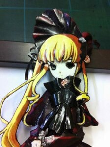 Rating: Safe Score: 0 Tags: 1girl black_dress blonde_hair dress image long_hair long_sleeves looking_at_viewer photo rose shinku solo twintails User: admin