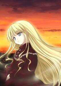 Rating: Safe Score: 0 Tags: 1girl blonde_hair blue_eyes buttons capelet city_lights closed_mouth cloud dress expressionless eyebrows eyebrows_visible_through_hair frills grey_eyes hair_down head_tilt image long_hair long_sleeves mizuki_yurine no_hat no_headwear orange_background orange_sky outdoors red_capelet red_sky rozen_maiden shinku sky solo sunset upper_body very_long_hair User: admin
