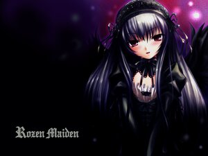 Rating: Safe Score: 0 Tags: 1girl black_dress black_ribbon black_wings blush detached_collar dress flower frills hairband image long_hair long_sleeves looking_at_viewer puffy_sleeves smile solo suigintou very_long_hair wings User: admin