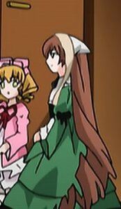 Rating: Safe Score: 0 Tags: 2girls blonde_hair blurry brown_hair depth_of_field dress green_dress head_scarf hina_ichigo hinaichigo image long_hair long_sleeves multiple_girls solo standing suiseiseki very_long_hair User: admin