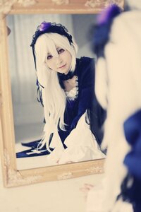 Rating: Safe Score: 0 Tags: 1girl black_dress blonde_hair blurry blurry_background blurry_foreground depth_of_field dress frills hairband lips long_hair motion_blur out_of_frame photo pov sitting solo solo_focus suigintou User: admin