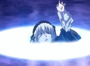Rating: Safe Score: 0 Tags: 2girls blue_theme blurry closed_eyes depth_of_field frills hairband image long_sleeves multiple_girls solo suigintou User: admin