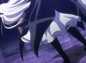 Rating: Safe Score: 0 Tags: 1girl black_legwear dress frills image long_hair long_sleeves solo standing suigintou User: admin