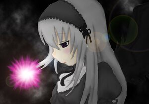 Rating: Safe Score: 0 Tags: 1girl auto_tagged black_dress blush dress frills hairband image long_hair long_sleeves looking_afar looking_away silver_hair solo suigintou upper_body wings User: admin