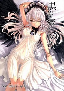 Rating: Questionable Score: 0 Tags: 1girl black_wings closed_eyes cover cover_page doll_joints dress frills hairband image joints long_hair lying on_back see-through silver_hair sleeping solo suigintou wings User: admin