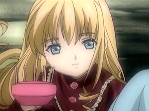 Rating: Safe Score: 0 Tags: 1girl auto_tagged blonde_hair blue_eyes cup holding image long_hair long_sleeves looking_at_viewer military military_uniform shinku solo User: admin