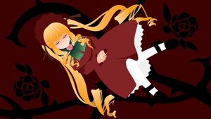 Rating: Safe Score: 0 Tags: 1girl blonde_hair blue_rose closed_eyes dress flower image long_hair pink_rose red_flower red_rose rose shinku solo thorns twintails very_long_hair vines User: admin