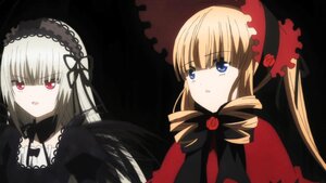 Rating: Safe Score: 0 Tags: 2girls blonde_hair blue_eyes bonnet bow dress drill_hair flower hairband image long_hair multiple_girls open_mouth pair red_eyes rose shinku silver_hair suigintou twintails User: admin