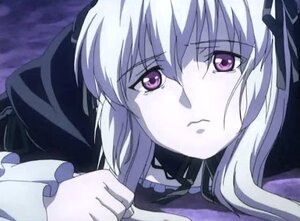 Rating: Safe Score: 0 Tags: 1girl bangs black_ribbon choker closed_mouth dress eyebrows_visible_through_hair frills hair_between_eyes image long_hair looking_at_viewer purple_eyes ribbon solo suigintou User: admin