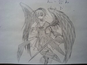 Rating: Safe Score: 0 Tags: 1girl akemi_homura choker dress feathered_wings feathers greyscale image long_hair long_sleeves looking_at_viewer monochrome ribbon solo suigintou traditional_media weapon wings User: admin
