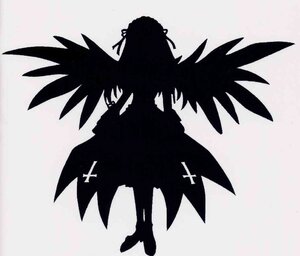 Rating: Safe Score: 0 Tags: 1girl akemi_homura akuma_homura black_wings cross dress elbow_gloves feathered_wings gloves image long_hair monochrome simple_background solo striped striped_background suigintou thighhighs wings User: admin