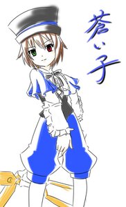 Rating: Safe Score: 0 Tags: 1girl blue_dress brown_hair capelet collar commentary_request dress frills green_eyes hat heterochromia image long_sleeves looking_at_viewer red_eyes rozen_maiden short_hair simple_background smile solo souseiseki standing top_hat wabi_(wbsk) white_background User: admin