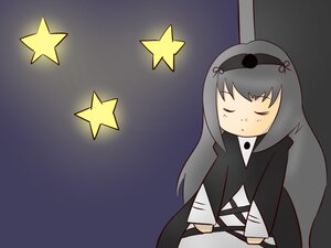 Rating: Safe Score: 0 Tags: 1girl closed_eyes cross dress hairband image long_hair nun ribbon solo star_(symbol) star_hair_ornament starfish starry_background suigintou User: admin