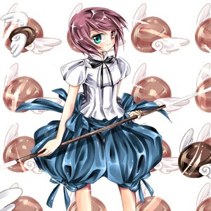 Rating: Safe Score: 0 Tags: 1girl coffee cup food fork green_eyes halo heterochromia image pancake plate red_hair ribbon short_hair smile solo souseiseki spoon tea teacup wings User: admin