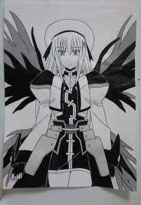 Rating: Safe Score: 0 Tags: 1girl belt beret dress fingerless_gloves gloves greyscale hat image jacket long_hair long_sleeves looking_at_viewer magical_girl monochrome open_clothes open_jacket puffy_sleeves ribbon simple_background solo suigintou wings User: admin