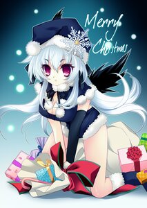 Rating: Safe Score: 0 Tags: 1girl box breasts christmas cleavage gift gift_box gloves hat holding_gift image large_breasts long_hair merry_christmas purple_eyes sack santa_costume santa_hat solo suigintou User: admin
