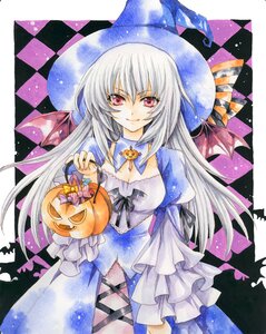 Rating: Safe Score: 0 Tags: 1girl argyle argyle_background argyle_legwear auto_tagged bat bat_wings board_game checkerboard_cookie checkered checkered_background checkered_floor checkered_kimono checkered_scarf checkered_skirt chess_piece commentary_request cookie dress fragran0live halloween hat image jack-o'-lantern jester_cap long_hair marker_(medium) perspective pink_eyes pumpkin rozen_maiden silver_hair smile solo suigintou thigh_strap tile_floor tiles traditional_media wings witch_hat User: admin