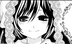 Rating: Safe Score: 0 Tags: 1girl blush closed_mouth crying crying_with_eyes_open face greyscale image letterboxed looking_at_viewer monochrome portrait short_hair smile solo suiseiseki tears User: admin
