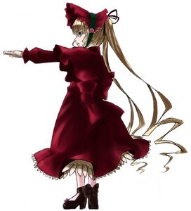 Rating: Safe Score: 0 Tags: 1girl bad_id bad_pixiv_id blonde_hair blue_eyes bonnet bow dress full_body image kirisato_itsuki long_hair long_sleeves red_dress rozen_maiden shinku simple_background solo standing twintails very_long_hair white_background User: admin