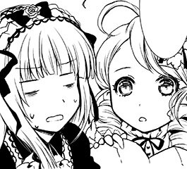 Rating: Safe Score: 0 Tags: 2girls bangs blush bonnet closed_eyes drill_hair greyscale hat image kanaria long_hair monochrome multiple_girls open_mouth pair simple_background suigintou User: admin