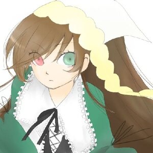 Rating: Safe Score: 0 Tags: 1girl bangs black_ribbon brown_hair closed_mouth dress frills green_dress green_eyes head_scarf heterochromia image long_hair long_sleeves looking_at_viewer red_eyes ribbon simple_background solo suiseiseki upper_body white_background User: admin