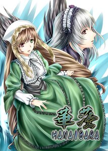 Rating: Safe Score: 0 Tags: 2girls black_ribbon brown_hair dress frills green_dress green_eyes hairband heterochromia image long_hair long_sleeves looking_at_viewer multiple_girls pair red_eyes siblings silver_hair suigintou suiseiseki very_long_hair User: admin