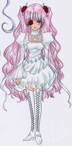 Rating: Safe Score: 0 Tags: 1girl boots cross-laced_footwear dress eyepatch flower full_body hair_flower hair_ornament image kirakishou long_hair long_sleeves pink_hair solo standing thigh_boots thighhighs very_long_hair wavy_hair white_footwear User: admin