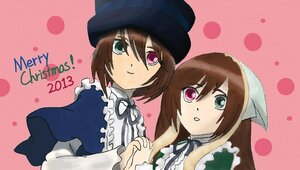 Rating: Safe Score: 0 Tags: 2girls blue_dress brown_hair dress frills green_dress green_eyes hat heterochromia holding_hands image long_hair long_sleeves looking_at_viewer multiple_girls open_mouth pair polka_dot polka_dot_background red_eyes short_hair siblings sisters smile souseiseki suiseiseki twins User: admin