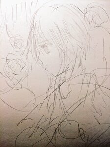 Rating: Safe Score: 0 Tags: 1girl flower from_side image monochrome profile rose sketch solo souseiseki traditional_media upper_body User: admin