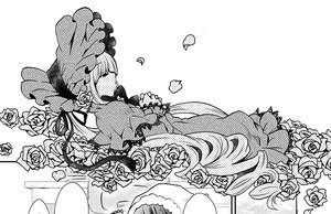 Rating: Safe Score: 0 Tags: 1girl bonnet closed_eyes dress flower greyscale hat hat_flower image long_hair monochrome rose shinku solo thorns white_rose User: admin