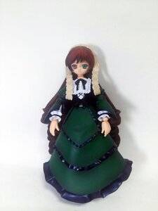 Rating: Safe Score: 0 Tags: 1girl brown_hair dress frills full_body green_dress green_eyes heterochromia long_hair long_sleeves looking_at_viewer red_eyes solo standing suiseiseki twintails very_long_hair User: admin