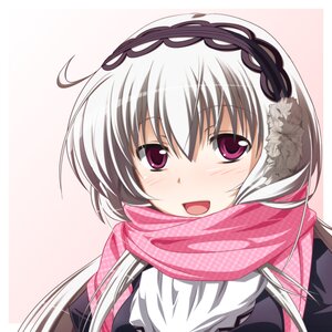 Rating: Safe Score: 0 Tags: 1girl :d blush commentary_request dress gucchi hairband image lolita_hairband long_hair long_sleeves looking_at_viewer open_mouth pink_eyes purple_eyes rozen_maiden scarf silver_hair smile solo striped suigintou upper_body User: admin