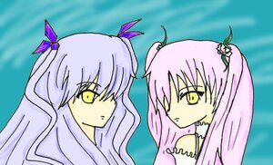 Rating: Safe Score: 0 Tags: 2girls barasuishou bare_shoulders dress eyebrows_visible_through_hair image kirakishou long_hair looking_at_viewer multiple_girls pair pink_hair ribbon two_side_up ultimate_madoka very_long_hair yellow_eyes User: admin