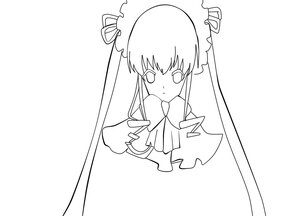 Rating: Safe Score: 0 Tags: 1girl bangs chibi comic eyebrows_visible_through_hair greyscale image long_hair long_sleeves looking_at_viewer monochrome shinku solo striped vertical_stripes very_long_hair User: admin