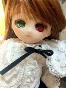 Rating: Safe Score: 0 Tags: 1girl bangs brown_hair closed_mouth doll green_eyes heterochromia looking_at_viewer red_eyes short_hair solo souseiseki upper_body User: admin