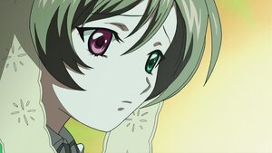 Rating: Safe Score: 0 Tags: 1girl blush close-up face green_hair green_skin image looking_at_viewer portrait short_hair solo suiseiseki User: admin