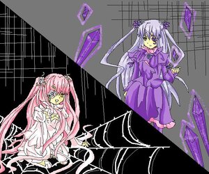 Rating: Safe Score: 0 Tags: 2girls barasuishou dress flower hair_flower image kirakishou long_hair long_sleeves multiple_girls pair pink_hair ribbon rose thighhighs twintails two_side_up ultimate_madoka very_long_hair yellow_eyes User: admin