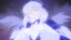 Rating: Safe Score: 0 Tags: 1girl bangs black_ribbon black_wings closed_eyes closed_mouth dress feathered_wings feathers frills hairband image long_hair long_sleeves ribbon smile solo suigintou very_long_hair wings User: admin