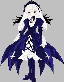 Rating: Safe Score: 0 Tags: 1girl boots detached_collar dress frills full_body grey_background hairband image long_hair long_sleeves looking_at_viewer puffy_sleeves solo standing suigintou white_hair wings User: admin