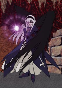 Rating: Safe Score: 0 Tags: 1girl black_dress black_footwear black_wings blurry blurry_background boots depth_of_field dress frills full_body hairband image long_hair long_sleeves looking_at_viewer solo suigintou very_long_hair wings User: admin